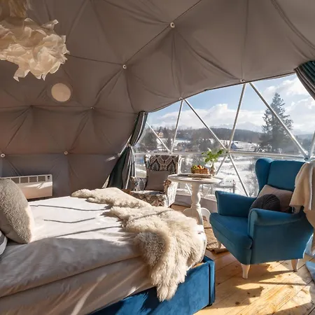 Tatra Glamp - Siec Noclegowa Tatra Glamp Роскошный шатер Буковина-Татшаньска